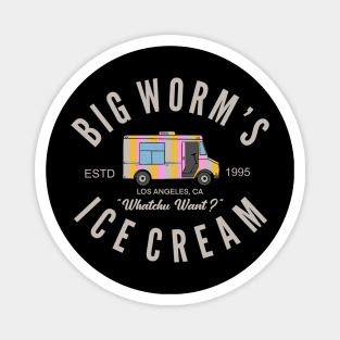 Big Worm’s Ice Cream Magnet